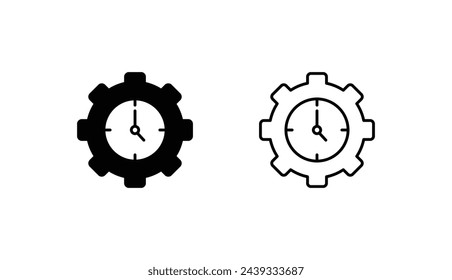 Rocket icon design with white background stock illustration