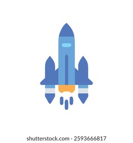 Rocket icon designed for space adventure themes.