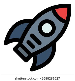 Elemento De Ícone De Foguete Para Design