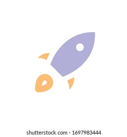 Rocket Icon for Graphic Design Projects