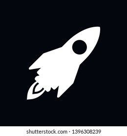 Rocket icon illustration vector sign symbol for design