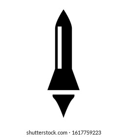 rocket icon isolated sign symbol vector illustration - high quality black style vector icons
