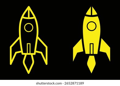 rocket icon, . Rocket launched icon vector, startup rocket launch icon vector sign eps 10