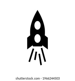 rocket icon or logo isolated sign symbol vector illustration - high quality black style vector icons
