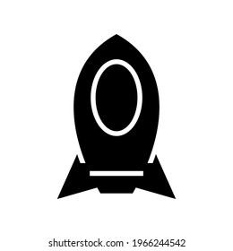 rocket icon or logo isolated sign symbol vector illustration - high quality black style vector icons
