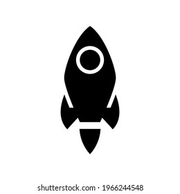 rocket icon or logo isolated sign symbol vector illustration - high quality black style vector icons
