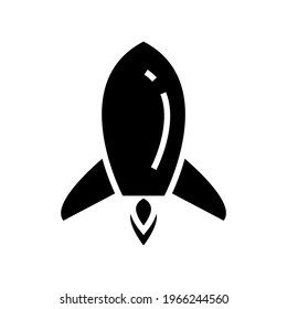 rocket icon or logo isolated sign symbol vector illustration - high quality black style vector icons
