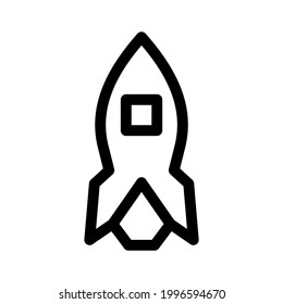 rocket icon or logo isolated sign symbol vector illustration - high quality black style vector icons
