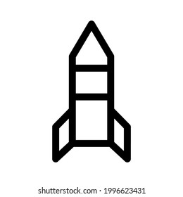 rocket icon or logo isolated sign symbol vector illustration - high quality black style vector icons
