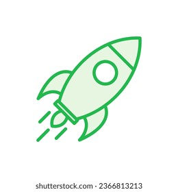 Rocket icon set. Startup icon vector. 