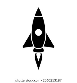 Rocket icon set. Vector illustration.