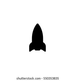 rocket icon. sign design