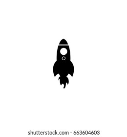rocket icon. sign design