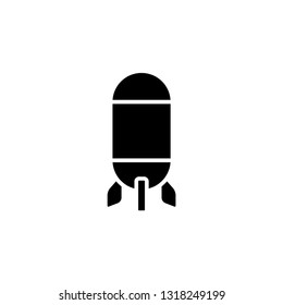 rocket. rocket icon. sign design. Vector.
