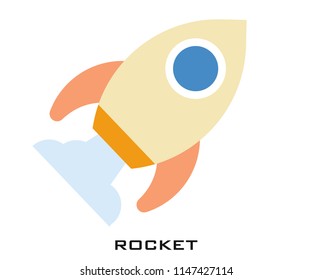 Rocket icon signs