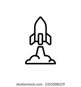 rocket icon simple icon design logo