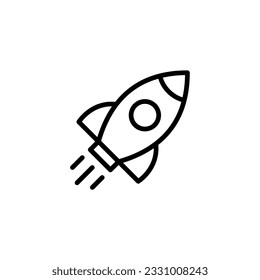 rocket icon simple icon design logo