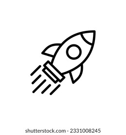 rocket icon simple icon design logo