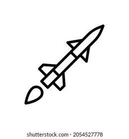 rocket icon, spaceship icon vector illustration