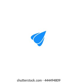 Rocket icon stock vector flat illustration design