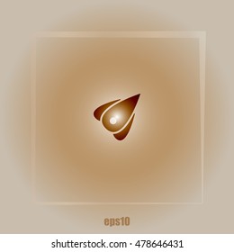 Rocket icon stock vector flat illustration design