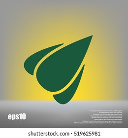 Rocket icon stock vector flat illustration design