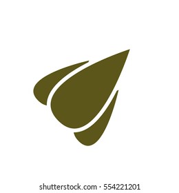 Rocket icon stock vector flat illustration design