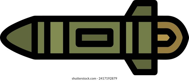 Rocket icon symbol future technology vector image. Illustration of spaceship flight rocket design image