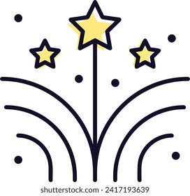 Rocket icon symbol future technology vector image. Illustration of spaceship flight rocket design image