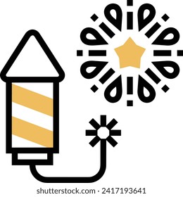 Rocket icon symbol future technology vector image. Illustration of spaceship flight rocket design image