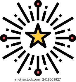 Rocket icon symbol future technology vector image. Illustration of spaceship flight rocket design image