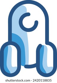 Rocket icon symbol future technology vector image. Illustration of spaceship flight rocket design image