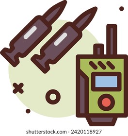 Rocket icon symbol future technology vector image. Illustration of spaceship flight rocket design image