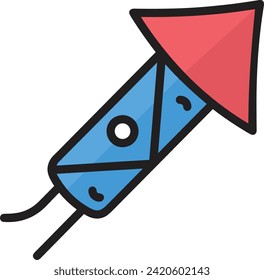 Rocket icon symbol future technology vector image. Illustration of spaceship flight rocket design image