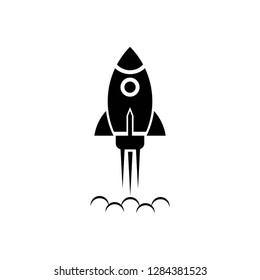 Rocket icon symbol vector