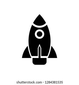 Rocket icon symbol vector