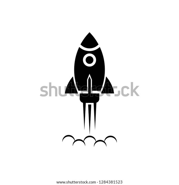 ロケットアイコンシンボルのベクター画像 のベクター画像素材 ロイヤリティフリー