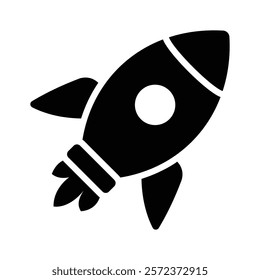 Rocket icon, symbolizing the start or launch of a project