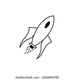 the rocket icon that is different from the others and is suitable for your designs