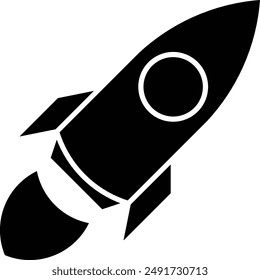 rocket icon, turbo booster icon, astronomy science icon