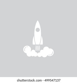  Rocket icon Vector. 