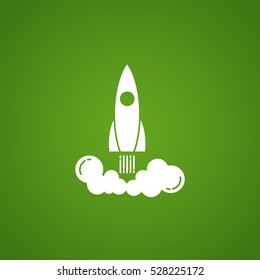  Rocket icon Vector. 