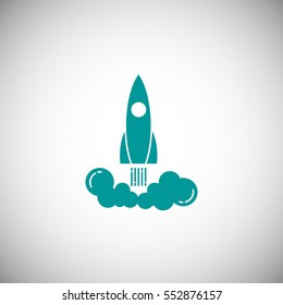  Rocket icon Vector. 