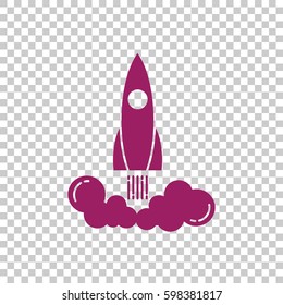  Rocket icon Vector. 