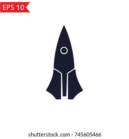 Rocket icon Vector.