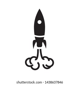 rocket icon vector design template