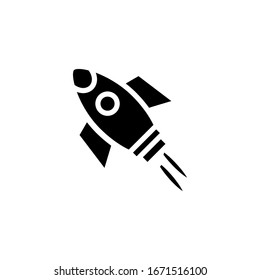 Rocket icon vector design template