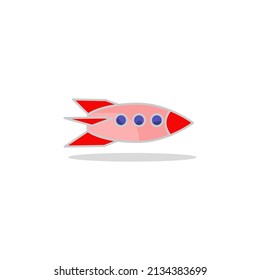 rocket icon vector design templates 