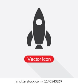 Rocket Icon Vector Illustration Eps10