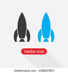 Rocket Icon Vector Illustration Eps10